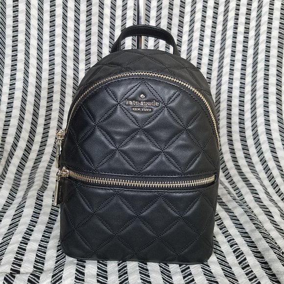 Kate Spade Mini Convertible Natalia Backpack Black - Picture 3 of 11